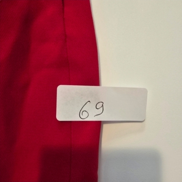 A.L.C. Elsie Mini Dress in Red Cocktail Sleeveless Strapless Size 2 - Picture 14 of 14